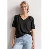 Street One Shirtbluse mit V-Ausschnitt