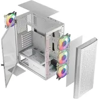 Logic ARAMIS ARGB MINIDI USB-3.0-Gehäuse Weiß