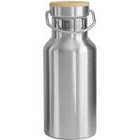 Pandoo Trinkflasche 350 ml steel