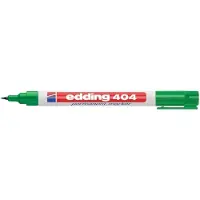 Edding Marker 404, mit feiner Spitze, grün, 10 Stück