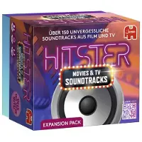 Jumbo Hitster – Movies & TV Soundtracks Expansion Pack, Brettspiel-Erweiterung, Party, 16 Jahr(e), 30 min, 30 min
