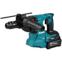 Makita Akku-Kombihammer SDS-PLUS 40V max. mit Schnellwechselfutter /4,0 Ah, 2 Akkus + Ladegerät im MAKPAC - HR012GU201