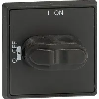 ABB IP54 Schwarzer Wählhebel Mit Snap-On-Montage - 1SCA105211R1001