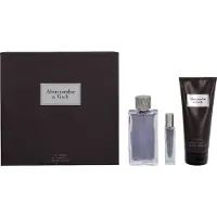 Abercrombie & Fitch Edt Spray 100ml/Edt Spray 15ml/ Hair And Body Wash 200ml First Instinct Man Geschenkset