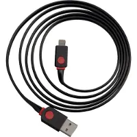 Peter Jäckel 14931, 1,5 m, Lightning, USB A, Schwarz, Gerade, Gerade