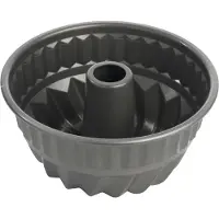 RBV Birkmann Moule Pâtisserie Turban - - EASY BAKING - Kohlenstoffstahl - Antihaftbeschichtung - 16 x 16 x 8,5 cm