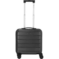 CHECK.IN Pilotenkoffer Cabin Case London 2.0 mit 4 Rollen ABS Extra Small 46 x 40 x 20 cm (H/B/T) Uni Kabinengepäck 30 Liter