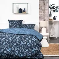 TODAY Bettwäscheset – 240 x 260 cm – Baumwolle mit Blumendruck