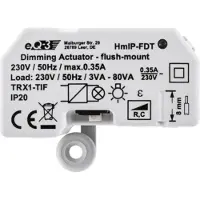 Homematic IP HmIP-FDT, Dimmer, Extern, Weiß, IP20, 80 VA, 3 VA