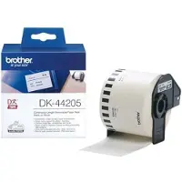 Brother Drucker-Etiketten DK-44205 62 mm x 30,48 m Schwarz/Weiß (3 Stück)