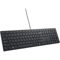 Dell Pro kabelgebundene Collaboration-Tastatur – KB525C - deutsch (QWERTZ), Volle Größe (100%), Kabelgebunden, USB, Plunger key switch, QWERTZ, Schwarz