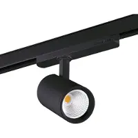 Kanlux S.A. 3-Phasen LED Strahler Atl1 in Schwarz 18W 1800lm