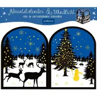 Ars Edition Teelichthäuschen Winternacht