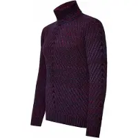 Rusty neal Robuster Strickpullover mit Rollkragen