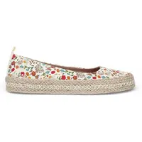 Blowfish Damen Floral White Ballet Flats Ballerina Freizeitschuhe – Benita