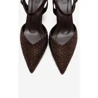Forever & Always Vilka Verzierte Slingback Kitten-Heel-Pumps