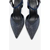 Forever & Always Vilka Verzierte Slingback Kitten-Heel-Pumps