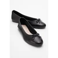 Forever & Always Rayne Cap Zehenpartie Leder Ballerinas Damen