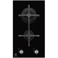 Electrolux EGC3322NVK - Schwarz - Integriert - Gaskochfeld - Glaskeramik - 2 Zone(n) - 2 Zone(n)