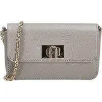 Furla Umhaengetasche aus Kalbsleder in Grau WE00265ARE0004897S