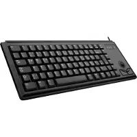 Cherry G84-4400, Volle Größe (100%), Kabelgebunden, USB, QWERTY, Schwarz