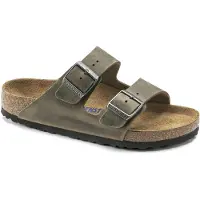 Birkenstock Pantoletten Arizona Sfb 1019377 Khakifarben