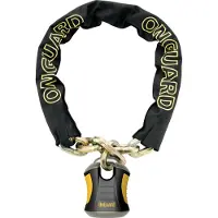 Onguard Kette m. Bügelschloss Beast 8017 Länge 110cm, Ø12mm, schwarz