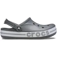 Crocs Bayaband Clog Slate Grey 205089-0IE – Leichte Croslite Komfort Clogs Uni 36-37 EU
