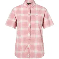 Pinewood 3121 Abisko Wanderbluse Damen Kurzarm L.Pink/White (850) XL
