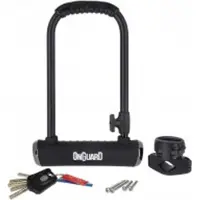 Onguard Bügelschloss Pitbull STD 8003X 115x230mm, Ø14mm, schwarz, mit Halter