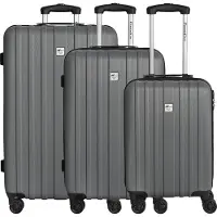 CHECK.IN Aurora - Trolley-Set 3tlg. (anthrazit)