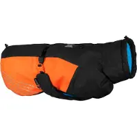 Non-Stop Dogwear Hundejacke Glacier Dog Jacket 2.0 schwarz/orange, Größe: 80