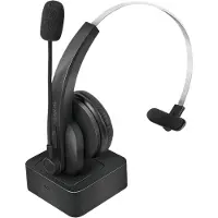 Logilink BT0059, Kabellos, Büro/Callcenter, 20 - 20000 Hz, 180 g, Kopfhörer, Schwarz