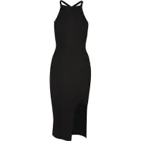 Urban Classics Crossed Back ärmelloses Midikleid