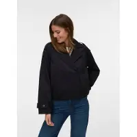 Vero Moda Kurzjacke "VMCHELSEA MADDY SHORT JACKET" Kunstfaser, im Trenchcoat Style