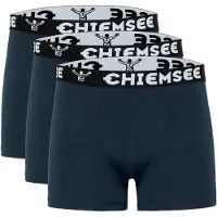 Chiemsee Retro Boxer , Herren, Gr. L (52/54), blau (dunkelblau, dunkelblau), 95% Baumwolle, 5% Elasthan, Unterhosen Retro Boxer