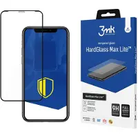 3MK HardGlass Max Lite for iPhone Xs Max black frame