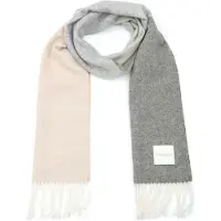 Profuomo Schal Lammwolle Greun Beige