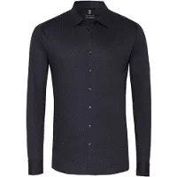 Desoto Hemd Wings-Druck Navy