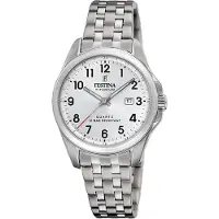 Festina Damenuhr Titanium Armbanduhr Titan silber UF20697/1
