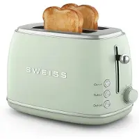 Sweiss Vintage-Toaster GRS7 - Grün