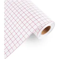 Loklik Grid Transfer Tape Roll - 3m - Rot
