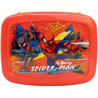 Stor Spiderman - Bento Lunchbox mit 3 Fächern