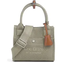Marc O'Polo Marc OPolo Accessories Henkeltasche "Mira" Handtasche, Umhängetasche mit Lederanhänger und Magnetverschluss