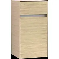 Villeroy & Boch V&B Seitenschrank Collaro 40,4x74,8x34,9cm, Anschl re, nordic oak