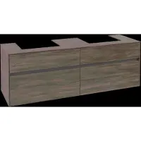 Villeroy & Boch V&B Waschtischunterschrank Collaro 160x54,8x50cm, f 2 WT, arizona oak
