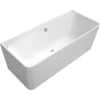 Villeroy & Boch VB Collaro Badewanne 1800 x 800 mm Colour on Demand, Chrome weiß alpin