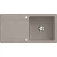 Villeroy & Boch Keramikspüle 333602AM, Siluet 60 Einbauspüle - inkl.