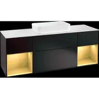 Villeroy & Boch V&B Waschtischunterschrank FINION 1600x603x501 Abdpl wh Reg go ma/bl ma