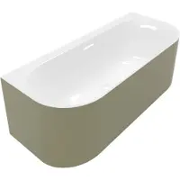 Villeroy & Boch Loop & Friends half vrijstaand bad 180x80x44cm glans alpin wit acryl